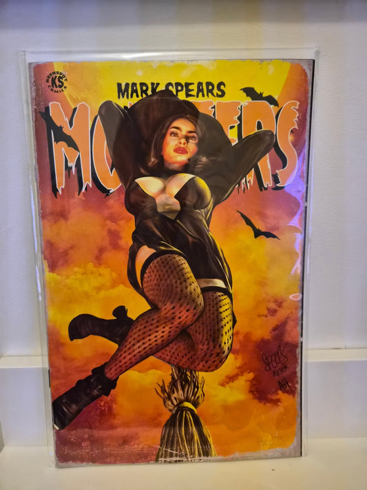 Mark Spears Monsters 7 Cover B Mark Spears Hexy the Witch Variant - Comic Showcase Shop