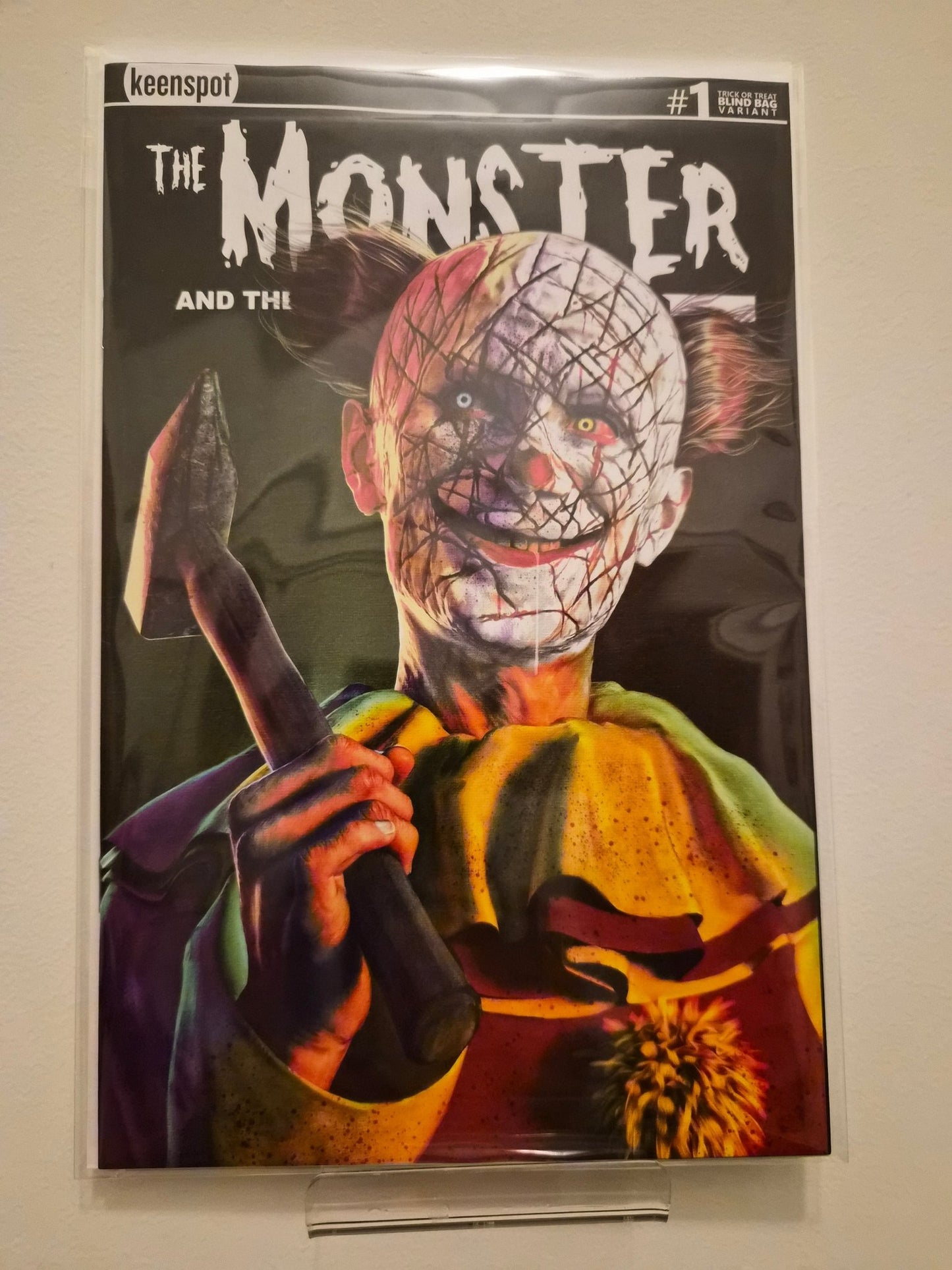 Mark Spears Monsters: The Monster and the Wolf 1 Mark Spears Kutts the Clown Variant - Comic Showcase Shop