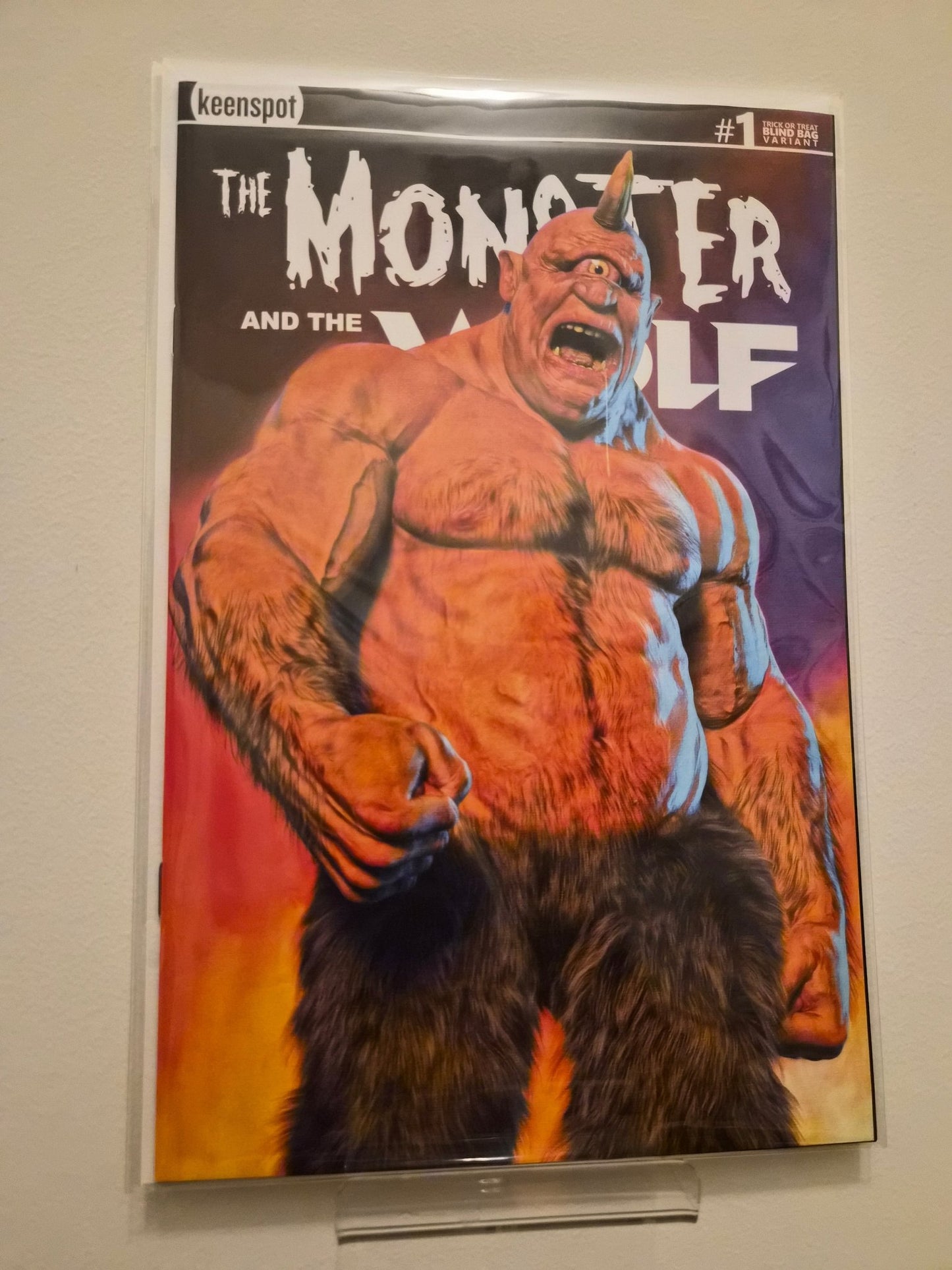 Mark Spears Monsters: The Monster and the Wolf 1 Cyclops - Comic Showcase Shop