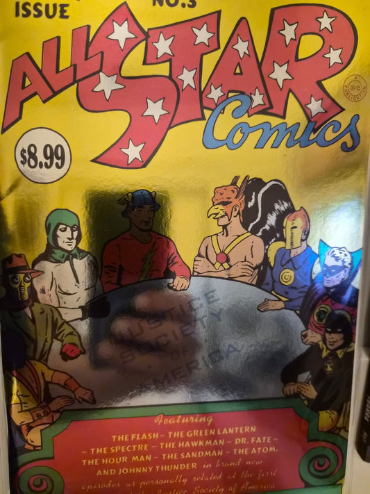 All - Star Comics 3 Facsimile Edition 2023 Foil Variant - Comic Showcase Shop
