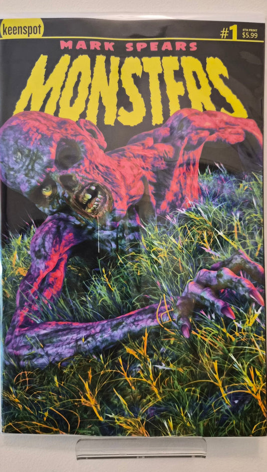 Mark Spears Monsters 1 6th Printing Mark Spears Zombie - Comic Showcase Shop