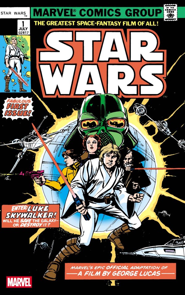 Star Wars #1 Facsimile Edition 2025 Foil Variant