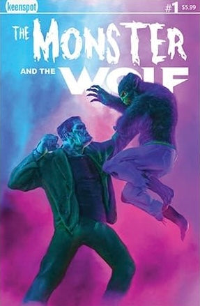 Mark Spears Monsters: The Monster and the Wolf #1 Mark Spears Face Off Variant