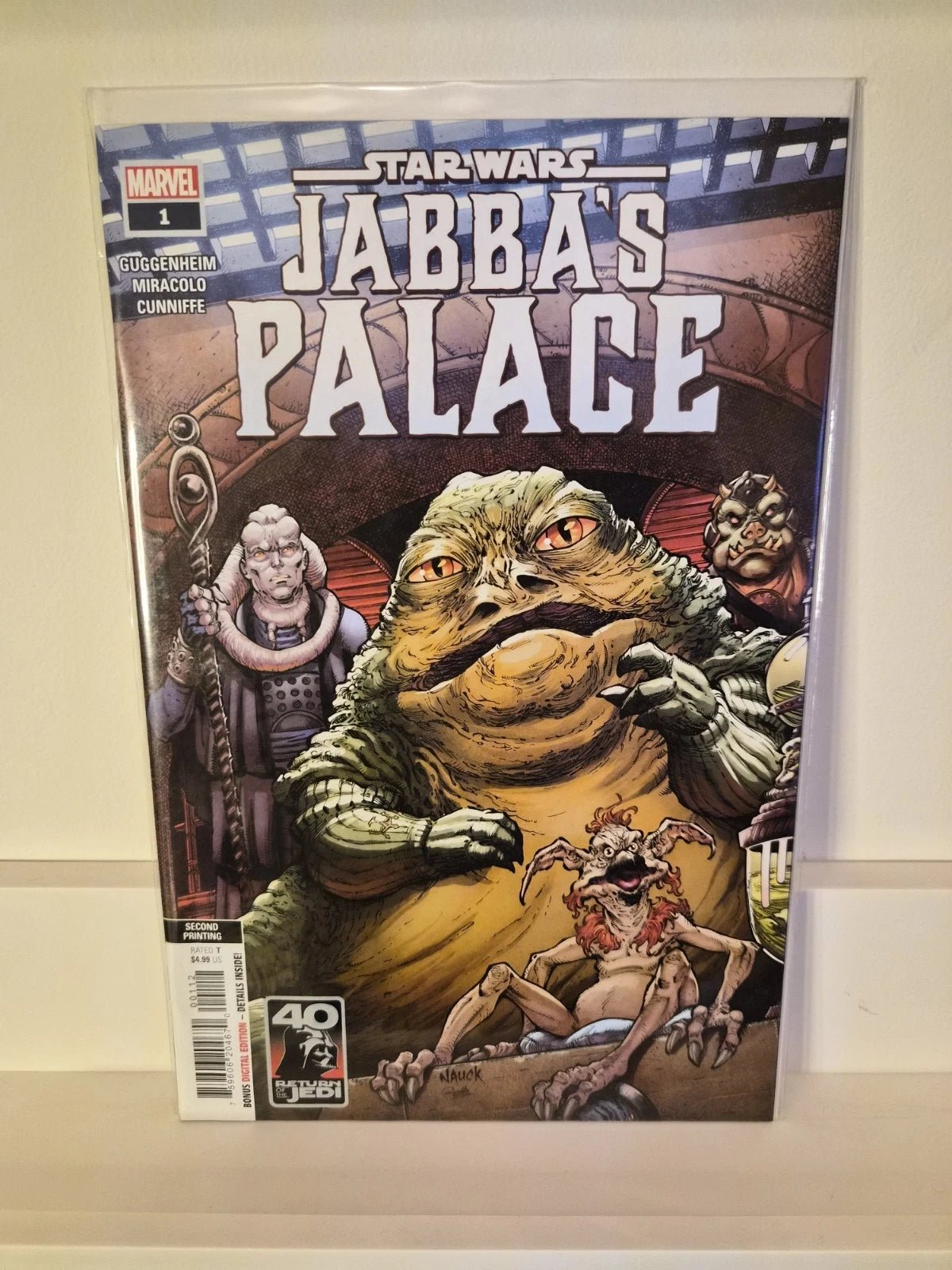 Star Wars: Return of the Jedi – Jabba's Palace 1 2nd Printing Todd Nauck - Comic Showcase Shop