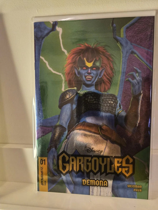 Disney Gargoyles: Demona 1 Cover G Mark Spears Foil Variant - Comic Showcase Shop