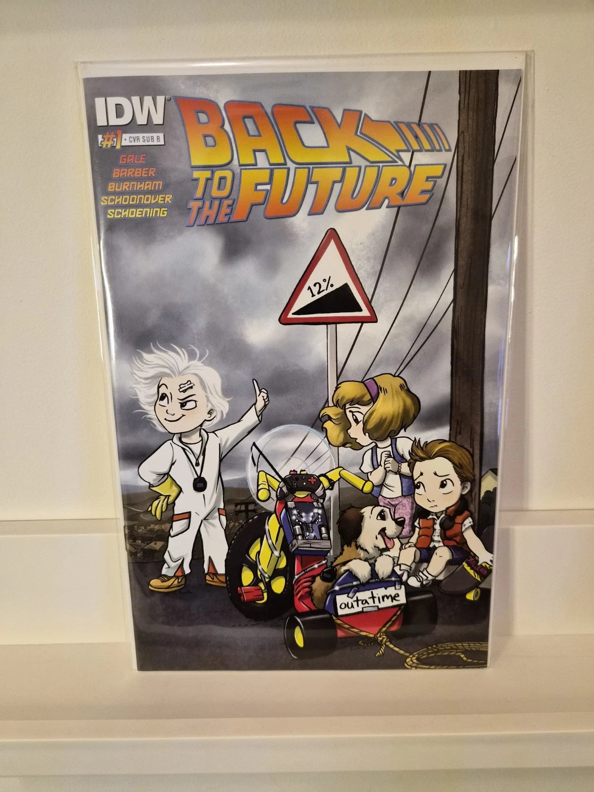 Back to the Future #1 Cover C Amy Mebberson Variant