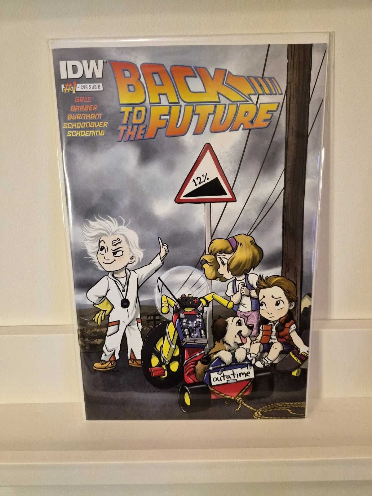 Back to the Future 1 Cover C Amy Mebberson Variant - Comic Showcase Shop