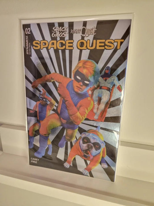 Space Ghost / Jonny Quest: Space Quest 2 Cover F Mark Spears Foil Variant - Comic Showcase Shop