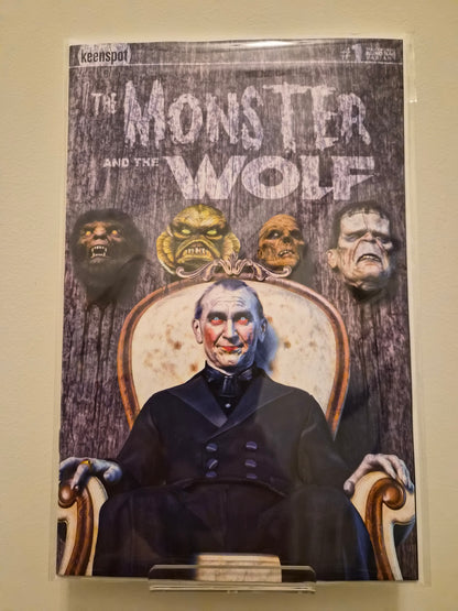Mark Spears Monsters: The Monster and the Wolf #1 Mark Spears Trophy Room Variant