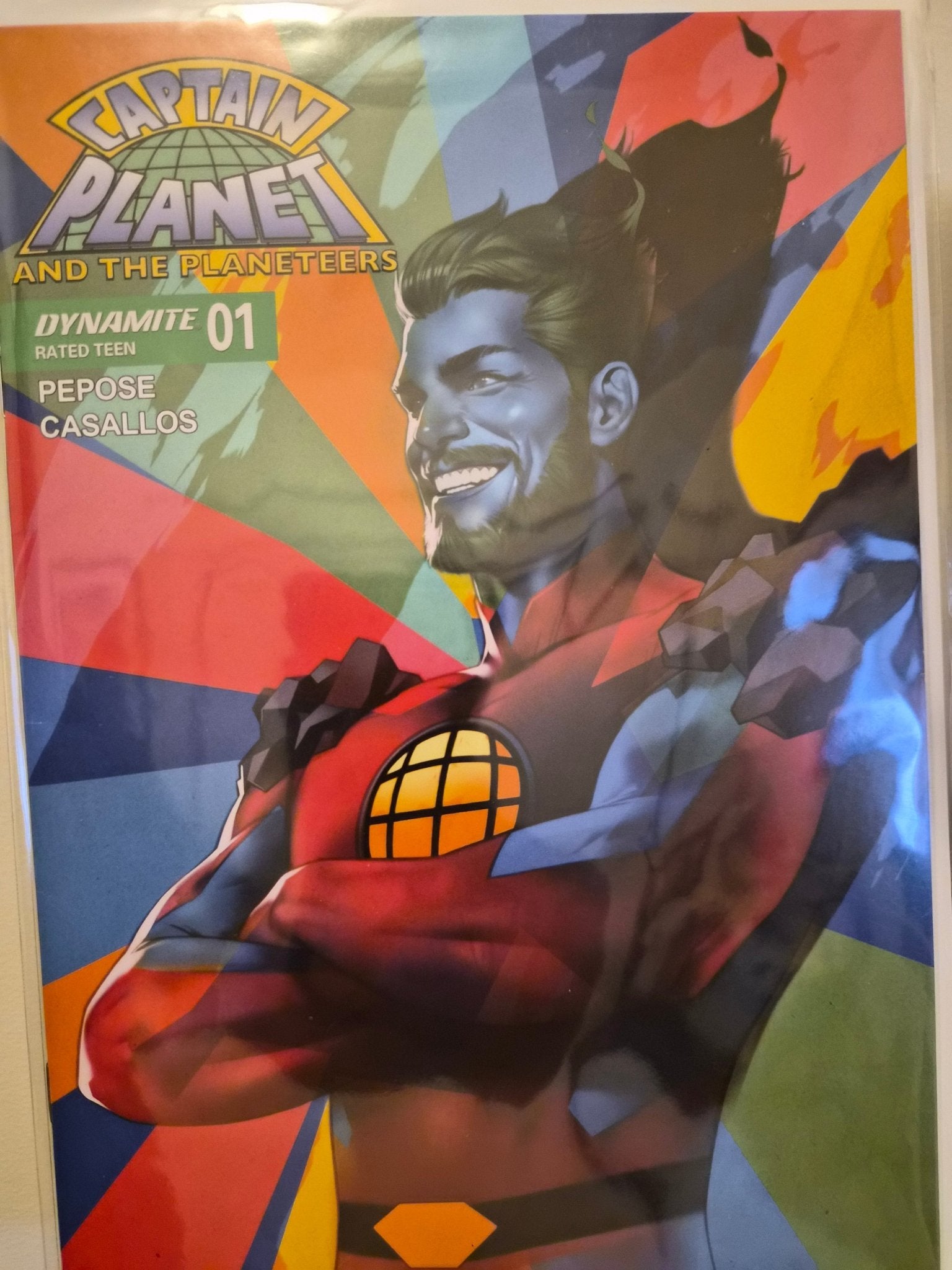 Captain Planet and the Planeteers 1 Cover D Ben Oliver Variant - Comic Showcase Shop
