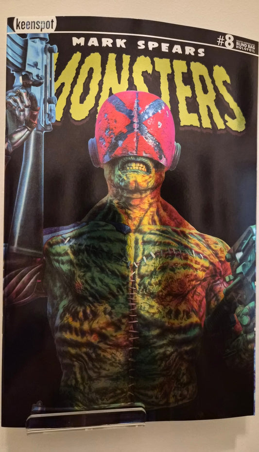 Mark Spears Monsters 8 - A36 FOIL 1:300 ODDS - Comic Showcase Shop