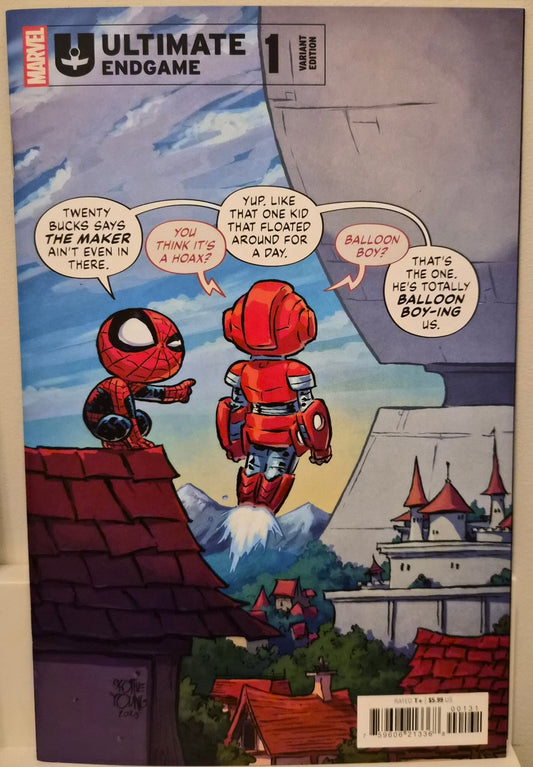 Ultimate Endgame 1 Skottie Young Variant - (No Spine Ticks) - Comic Showcase Shop