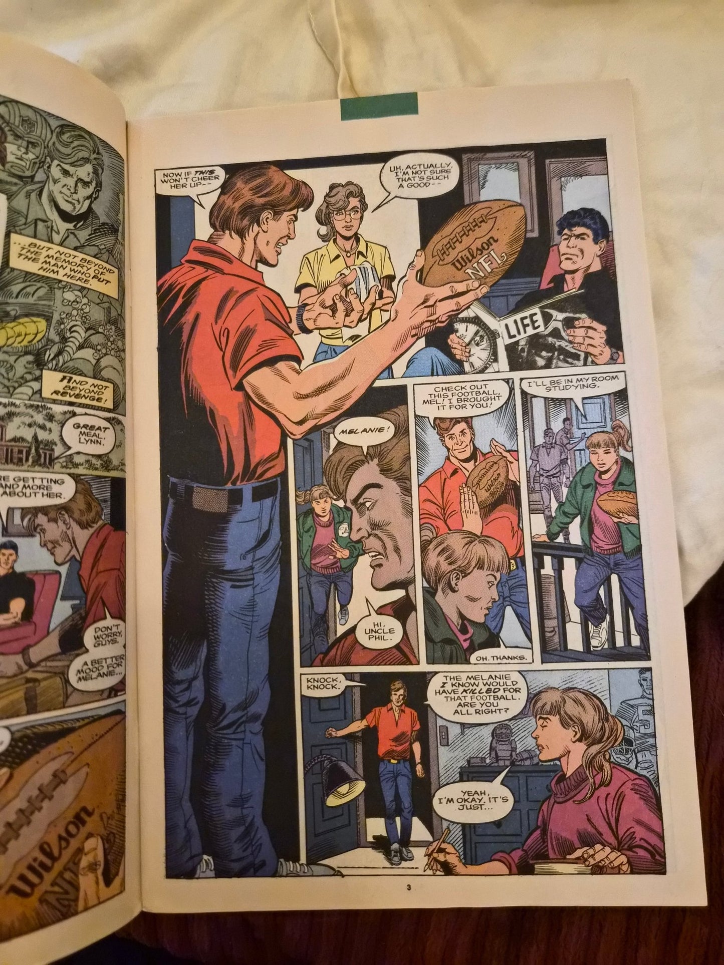 NFL SuperPro 9 - 1992 - Comic Showcase Shop