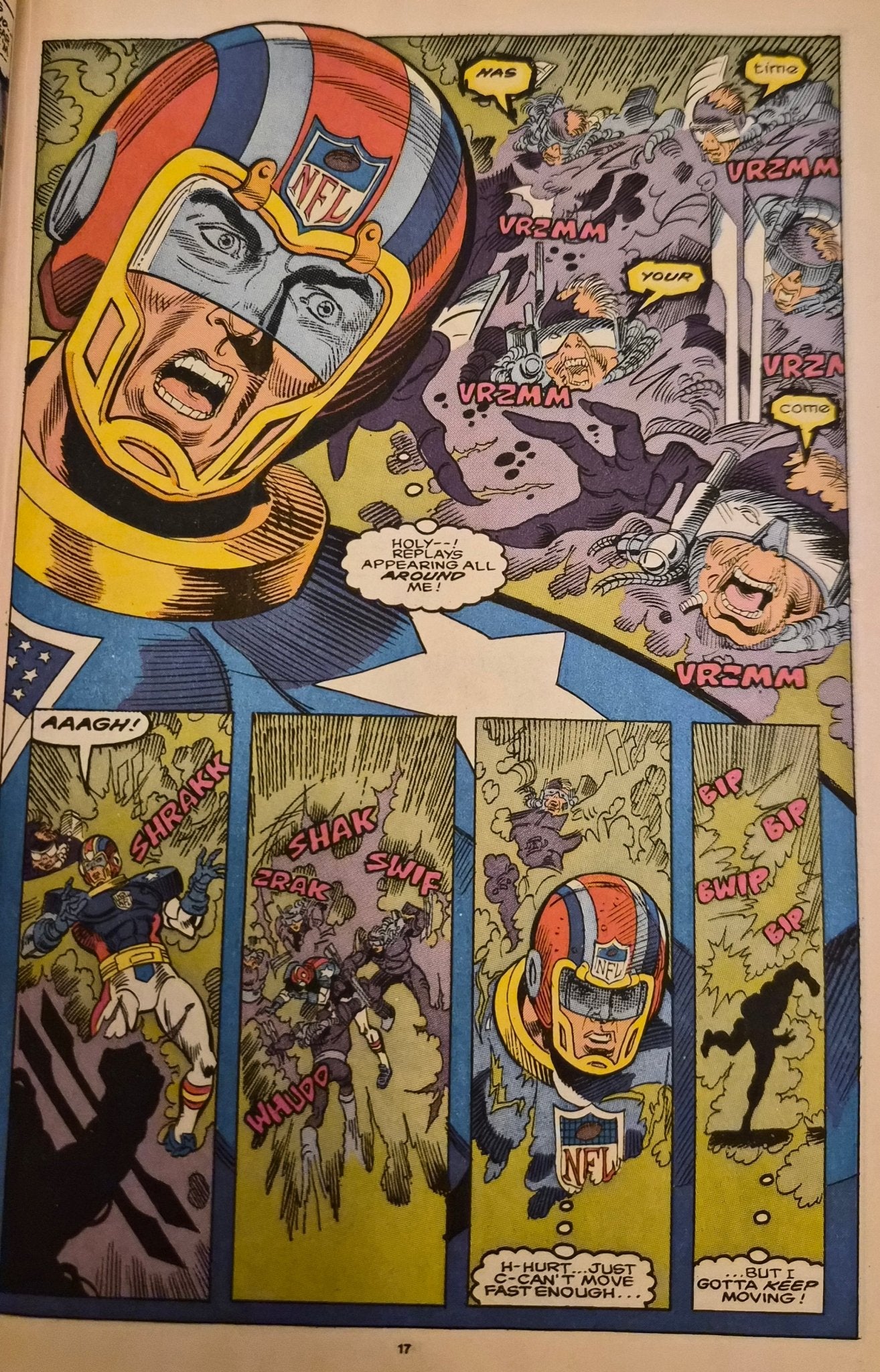 NFL SuperPro 9 - 1992 - Comic Showcase Shop