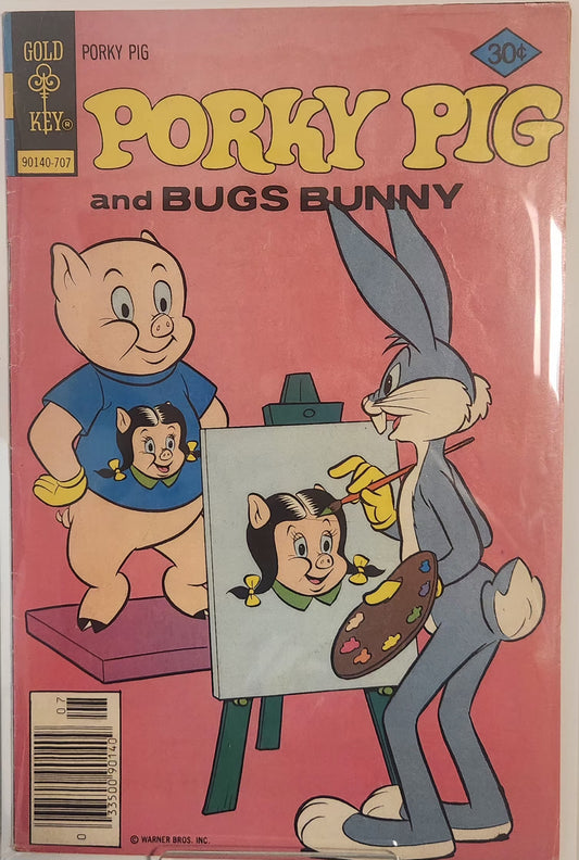 Gold Key 1977 - Porky Pig and Bugs Bunny #75