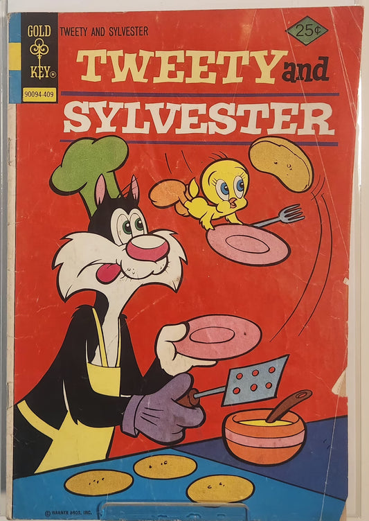 Gold key 1974 - Tweety and Sylvester #40