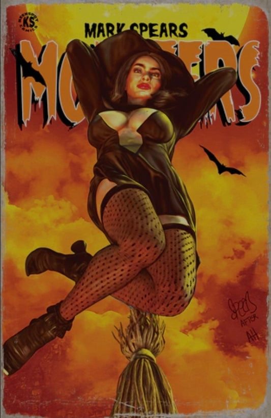 Mark Spears Monsters #7 Cover B Mark Spears Hexy the Witch Variant