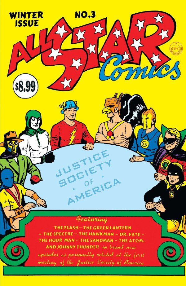 All - Star Comics 3 Facsimile Edition 2023 Foil Variant - Comic Showcase Shop