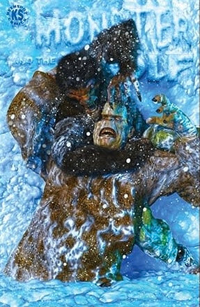 Mark Spears Monsters: The Monster and the Wolf #1 Mark Spears Snow Fight Variant