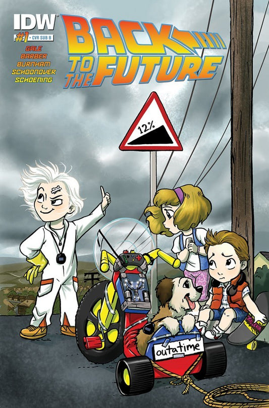 Back to the Future #1 Cover C Amy Mebberson Variant