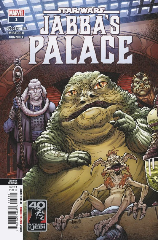 Star Wars: Return of the Jedi – Jabba's Palace #1 2nd Printing Todd Nauck