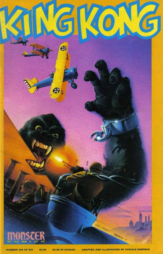 King Kong 1991 #6 Monster Comics Number 6