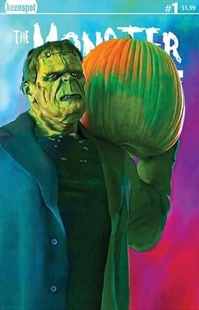 Mark Spears Monsters: The Monster and the Wolf 1 Mark Spears Frankenstein Variant - Comic Showcase Shop