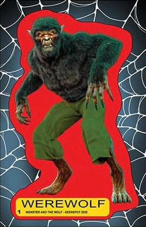 Mark Spears Monsters: The Monster and the Wolf #1 Mark Spears Werewolf Sticker Variant