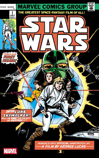 Star Wars #1 Facsimile Edition 2025 Foil Variant