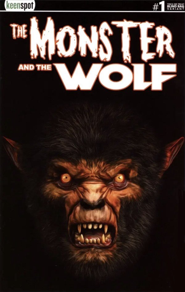Mark Spears Monsters: The Monster and the Wolf 1 Werewolf A11 - Comic Showcase Shop