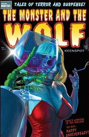 Mark Spears Monsters: The Monster and the Wolf #1 Mark Spears Chamber of Chills Homage Variant