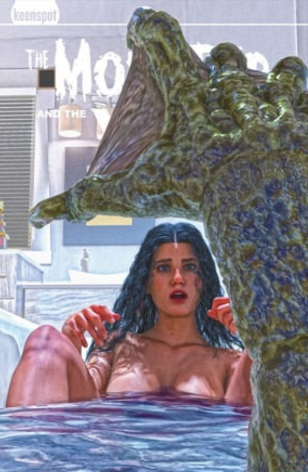 Mark Spears Monsters: The Monster and the Wolf #1 Mark Spears Nightmare on Elm Street Variant