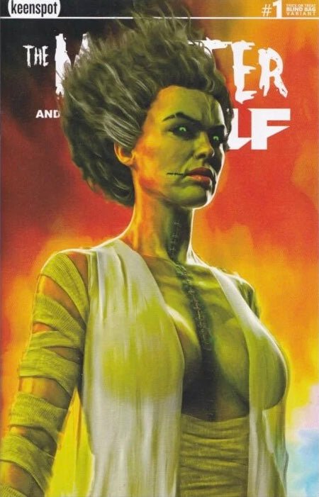 Mark Spears Monsters: The Monster and the Wolf 1 Bride A12 - Comic Showcase Shop