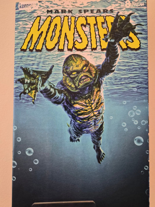 Mark Spears Monsters 8 - Creature of The Black Lagoon A20 - Comic Showcase Shop