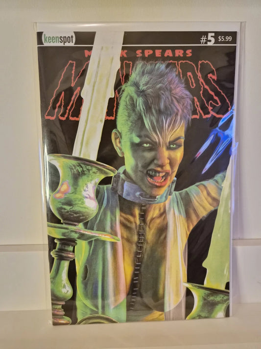 Mark Spears Monsters #5 Cover B Mark Spears Haircut Variant