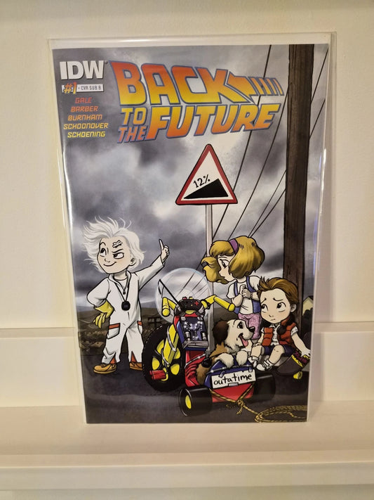Back to the Future #1 Cover C Amy Mebberson Variant
